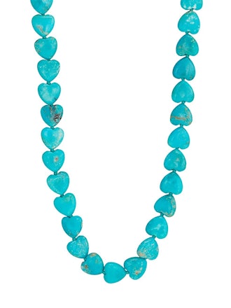 Jia Jia Nevada 14K Yellow Gold & Turquoise Heart Bead Necklace