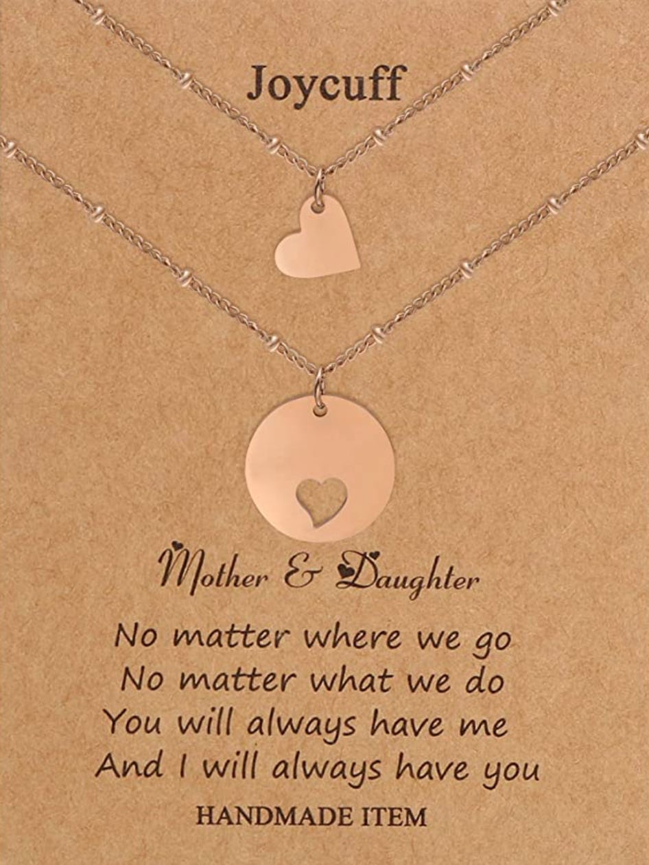 Joycuff Mother Daughter Matching Necklace