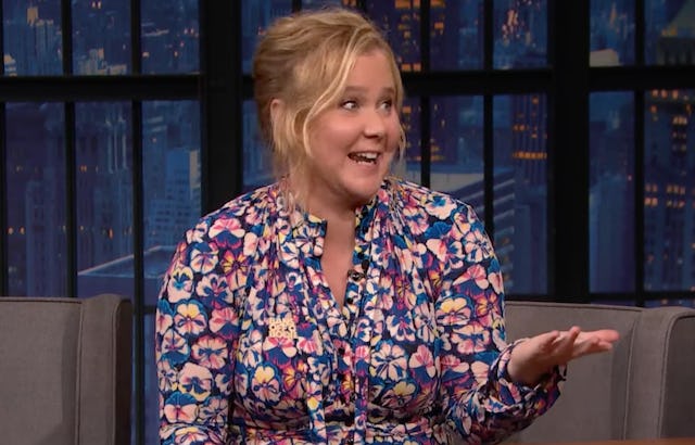 Amy Schumer nails why Disney movies maybe aren't great for kids while talking to Sether Meyers.