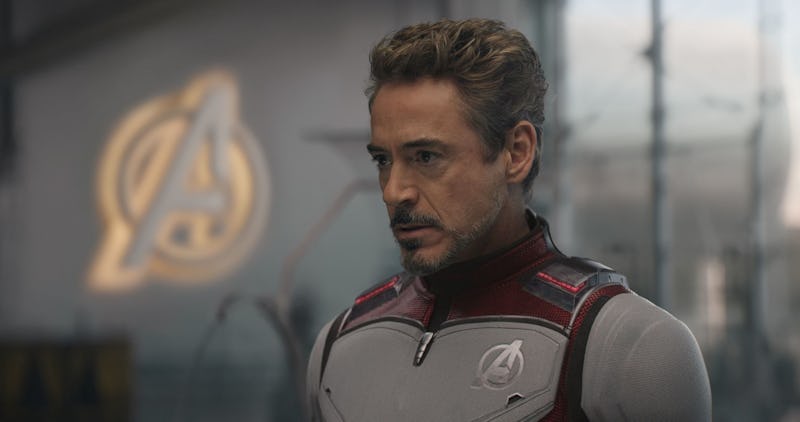 Robert Downey Jr. as Tony Stark in the Avengers: Endgame movie