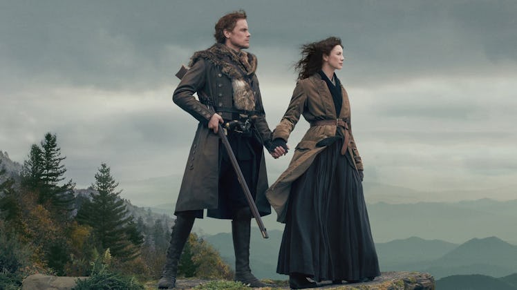 Outlander covers the events leading up to the American Revolution in later seasons.