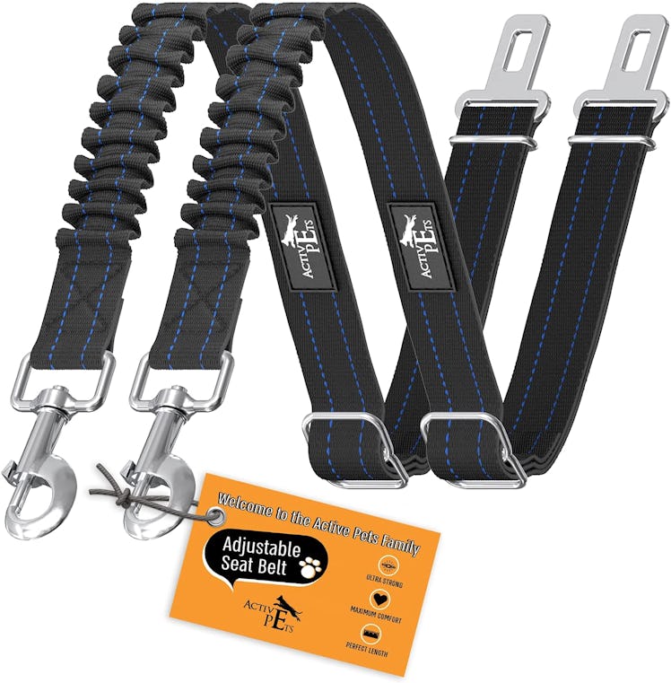 Active Pets Dog Seatbelt (2-Pack)