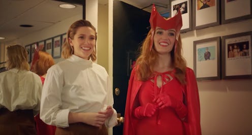 Elizabeth Olsen and Benedict Cumberbatch appeared on 'SNL' together May 7. Screenshot via YouTube