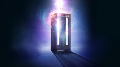 The phone booth from the 2020 film Bill & Ted Face the Music.