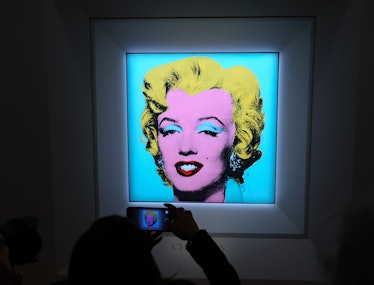 Marilyn Monroe depicted by Andy Warhol