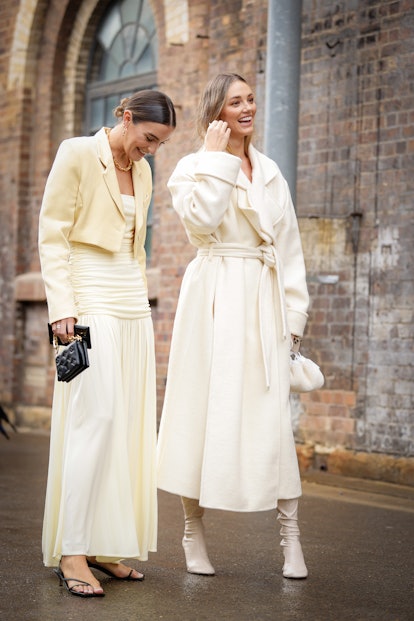 Holly Titherridge and Brooke Hogan at Australian Fashion Week