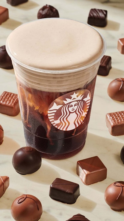 Starbucks' summer 2022 menu includes a new chocolate cold brew.