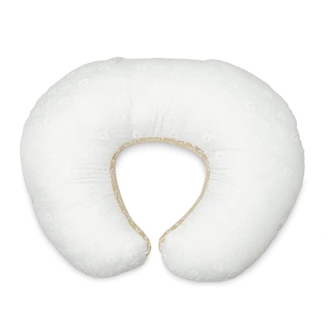 white nursing pillow for breastfeeding twins guide
