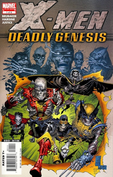 x-men deadly genesis comic book cover