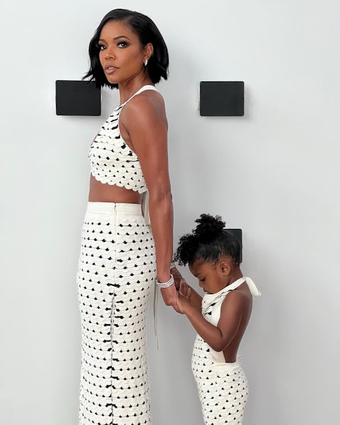 Gabrielle Union with daughter Kaavia
