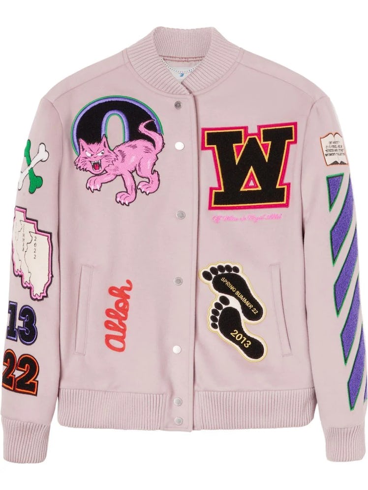 Embr Patches Varsity Bomber