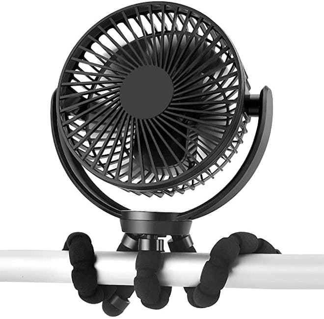 Jiffi Rechargeable Battery Powered Clip Fan 