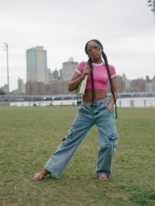 How to wear cargo jeans and other 2022 denim trends.