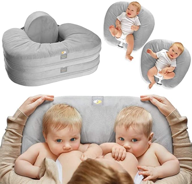 nursing pillow for breastfeeding twins guide