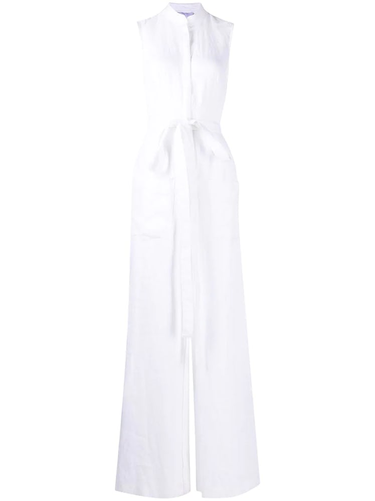 BONDI BORN white jumpsuit australian fashion week street style