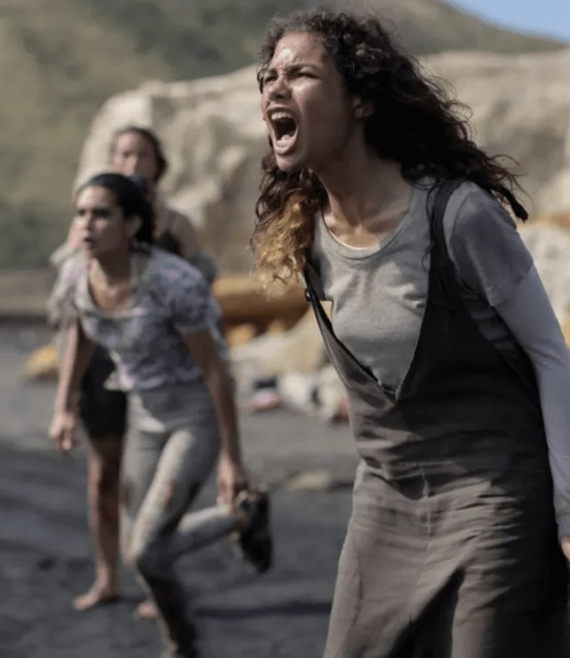 the cast of 'The Wilds' on Amazon Prime