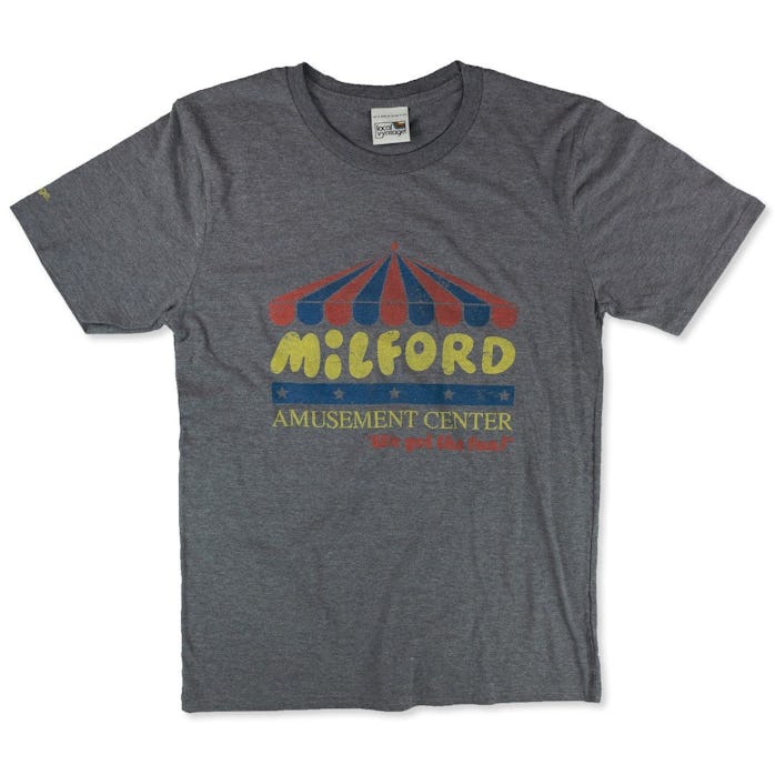 Local Vyntage Milford Amusement Center t-shirt