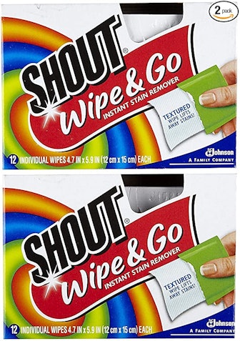 Shout Stain Remover Wipes 