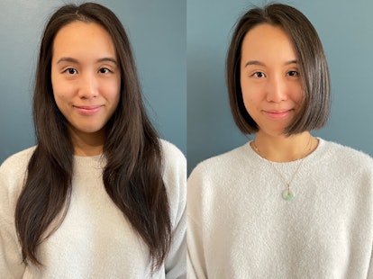 Marina Liao haircut