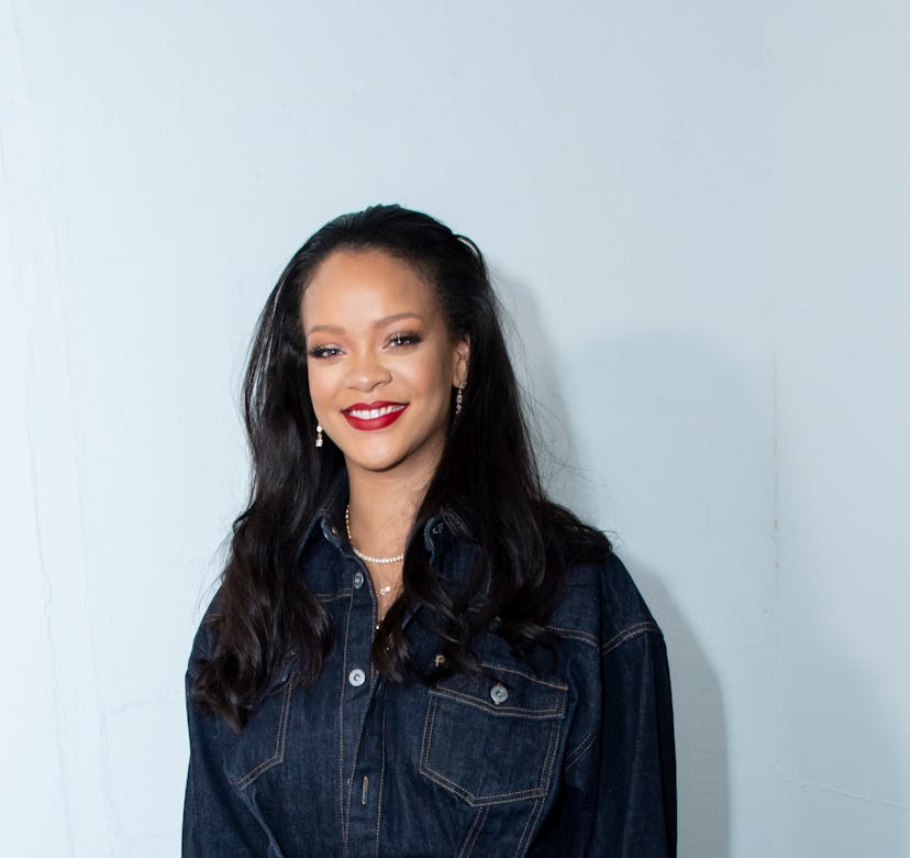 Rihanna surprises her fans at the opening of the FENTY Pop Up Store