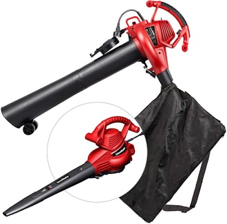 LawnMaster Red Edition BV1210E 1201 Electric Blower Vacuum Mulcher