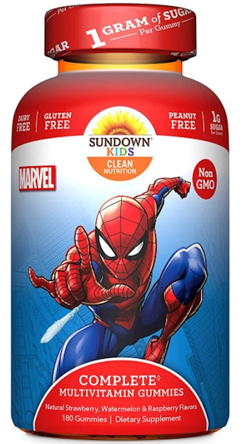 Sundown Kids Marvel Spider-Man Multivitamin Gummies