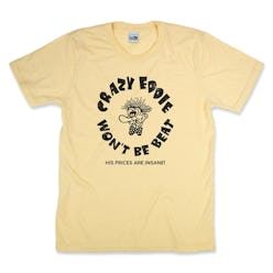 Crazy Eddie tee shirt