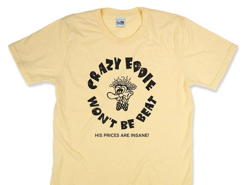 Crazy Eddie tee shirt