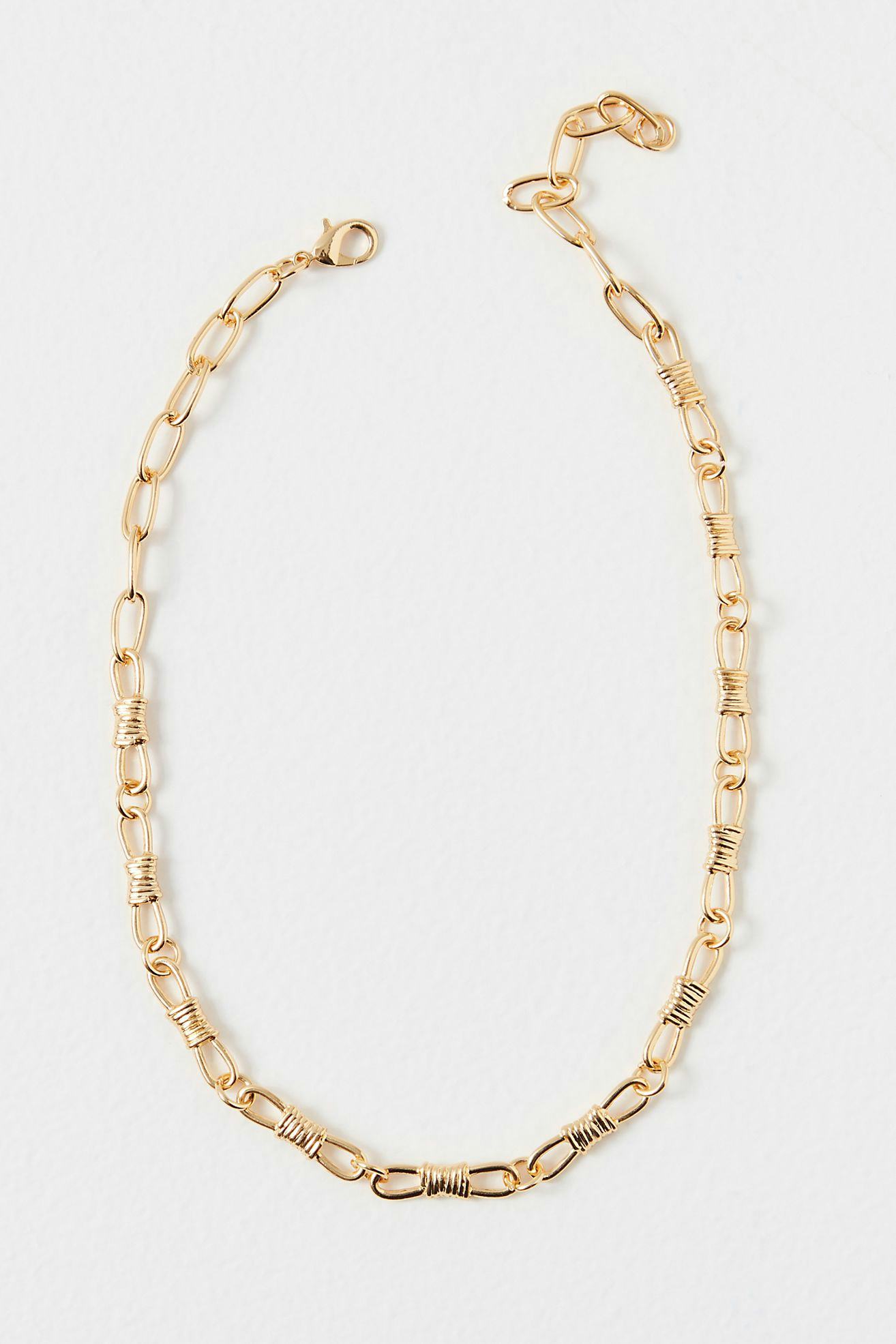 14K Gold Plated Classic Chain Necklace