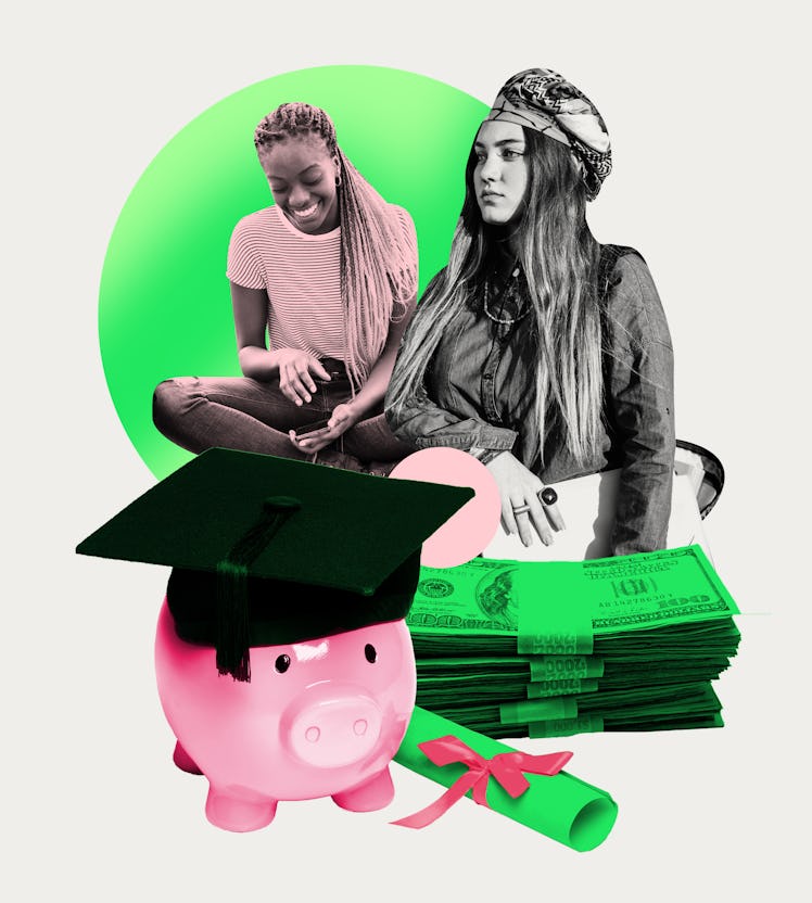 What did you do when you didn't have to pay off student loan debt?