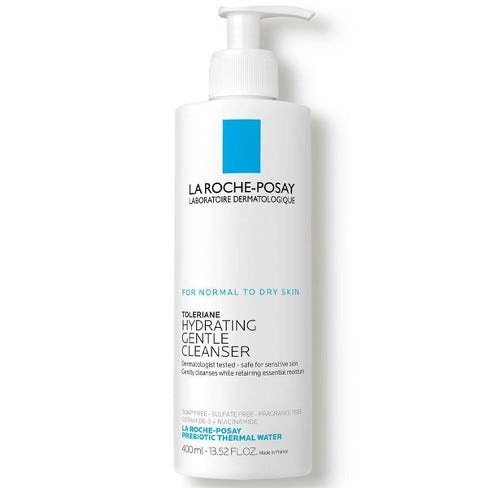 La Roche-Posay Toleriane Hydrating Gentle Face Cleanser for Dry Skin