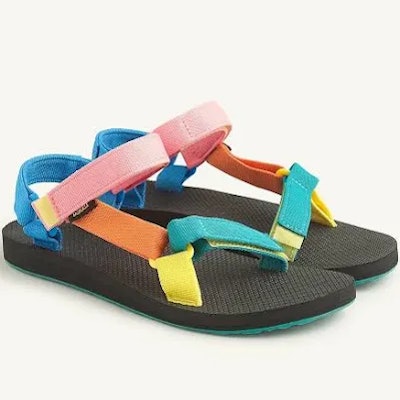 Colorful teva sandles for stepmom