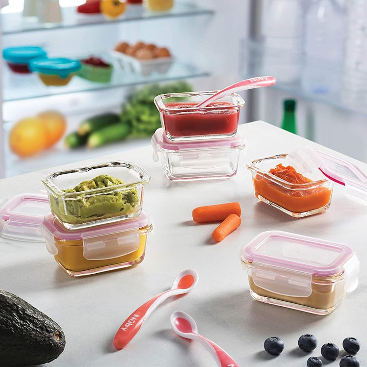 FineDine Glass Food Storage Containers (6-Pack)