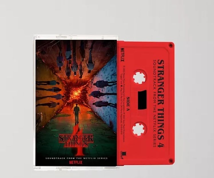 Stranger Things 4 Soundtrack on cassette 