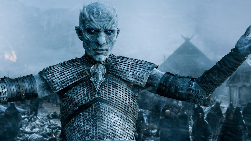The Night King was portrayed first by Richard Brake and then by Vladimir Furdík.