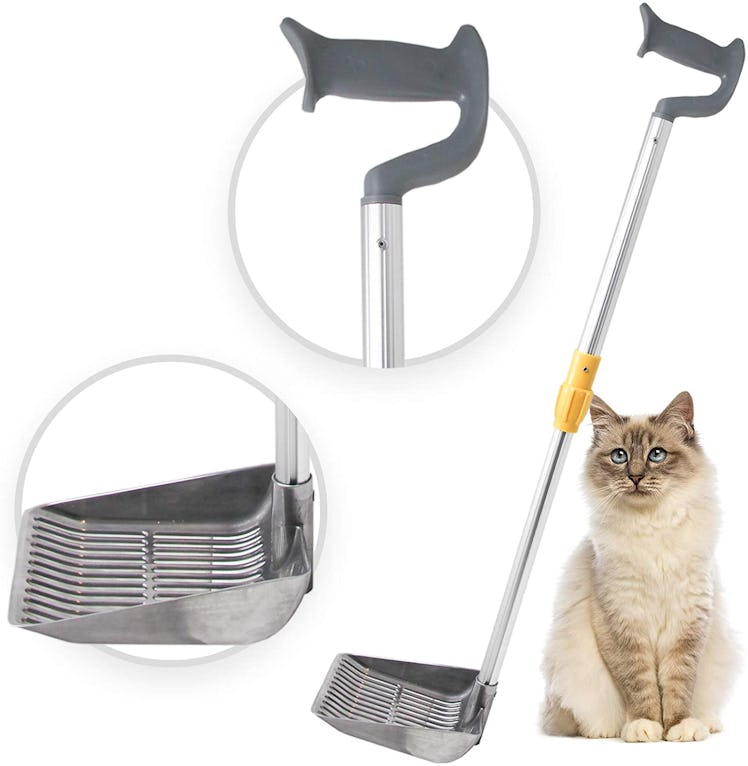 iPrimio Cat Litter Stand Up Scooper