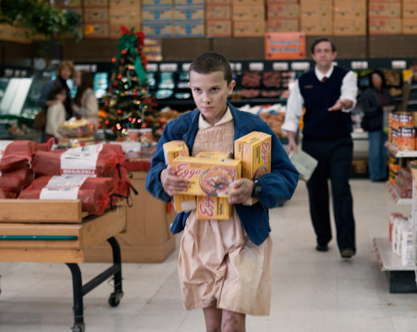 Millie Bobby Brown as Eleven on 'Stranger Things.'