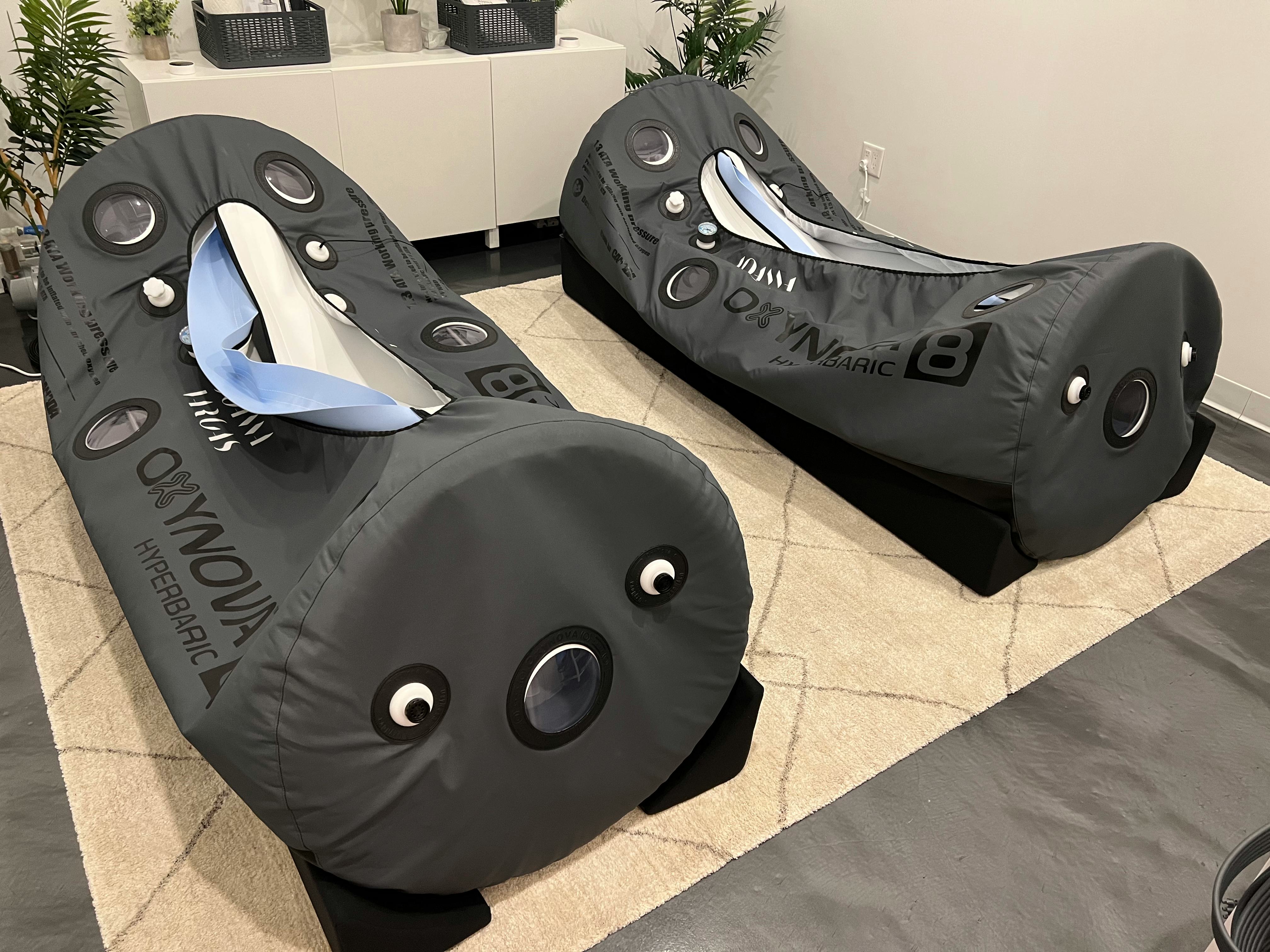 Hyperbaric Oxygen Therapy chambers at Joanna Vargas Skin Spa in New York.