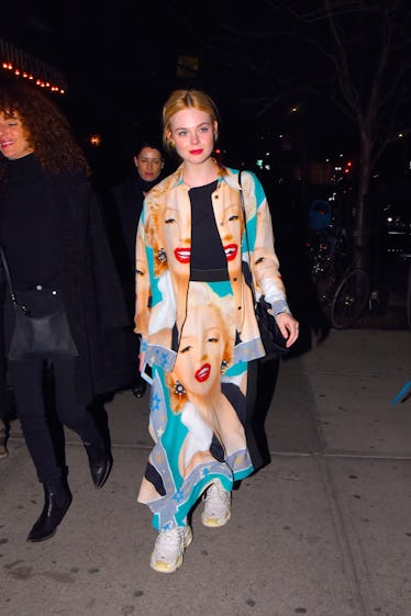 Elle Fanning Proves She's The Original Marilyn Monroe Super Fan 2 Elle Fanning Marilyn Monroe