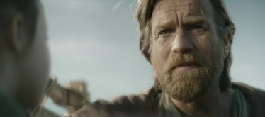 Obi-Wan (Ewan McGregor) opens up about his past to Leia Organa (Leia Organa) in Obi-Wan Kenobi Episo...