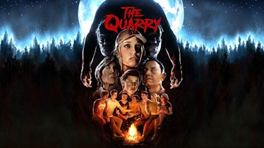 The Quarry poster art with the characters