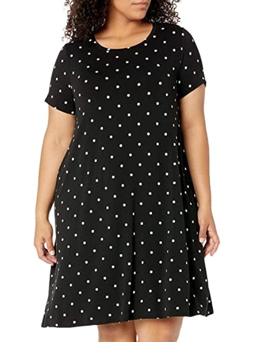 Amazon Essentials Scoop Swing Dress