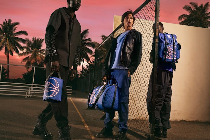 Louis Vuitton x NBA luxury bag collection