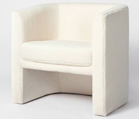 Vernon Upholstered Barrel Accent Chair - Threshold