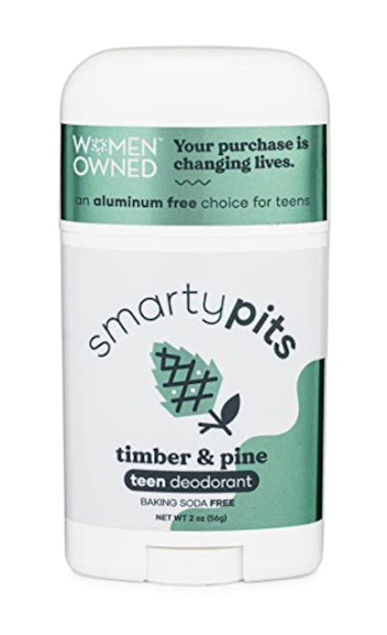 SmartyPits Timber & Pine Teen Deodorant For Kids