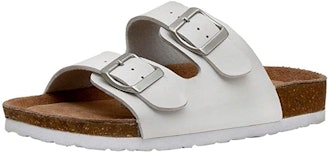 CUSHIONAIRE Lane Cork Footbed Sandal with +Comfort