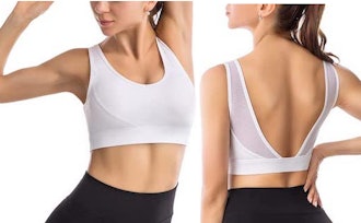 YOGERSSY Longline Sports Bra