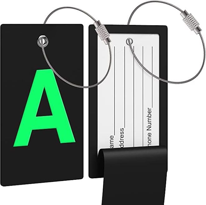 Luggage Tag Initial Bag Tag