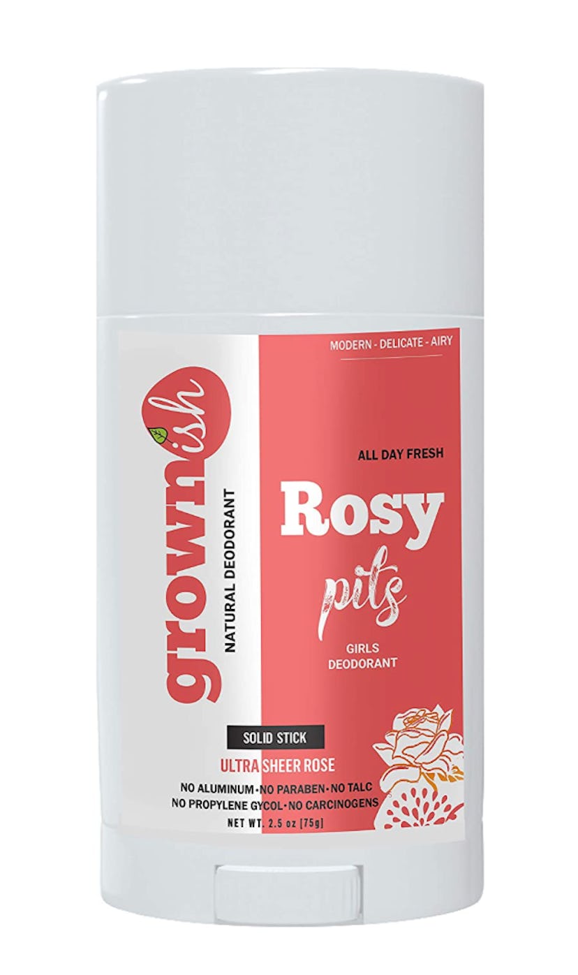 grownish Rosy pits best kids deodorant