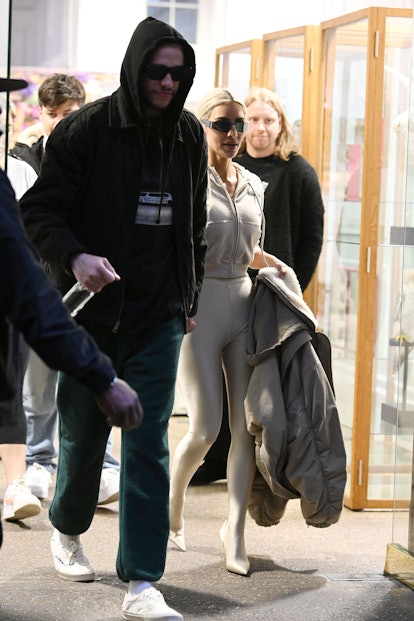 Kim Kardashian and Pete Davidson in London